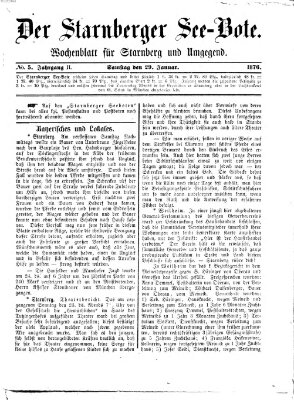 Land- und Seebote Samstag 29. Januar 1876