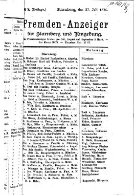 Land- und Seebote Donnerstag 27. Juli 1876