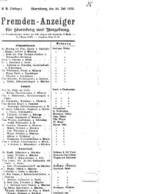 Land- und Seebote Sonntag 30. Juli 1876