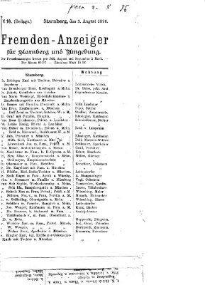 Land- und Seebote Donnerstag 3. August 1876