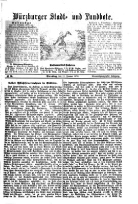 Würzburger Stadt- und Landbote Dienstag 11. Januar 1876