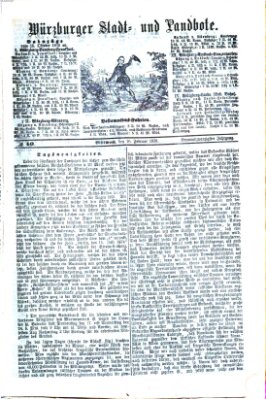 Würzburger Stadt- und Landbote Mittwoch 16. Februar 1876