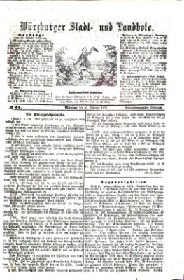 Würzburger Stadt- und Landbote Montag 21. Februar 1876