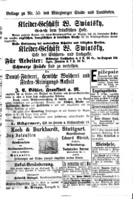 Würzburger Stadt- und Landbote Samstag 4. März 1876