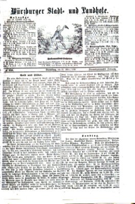 Würzburger Stadt- und Landbote Dienstag 21. März 1876