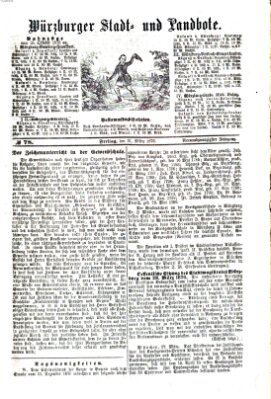 Würzburger Stadt- und Landbote Freitag 31. März 1876