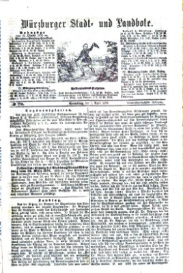 Würzburger Stadt- und Landbote Samstag 1. April 1876