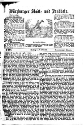 Würzburger Stadt- und Landbote Freitag 26. Mai 1876