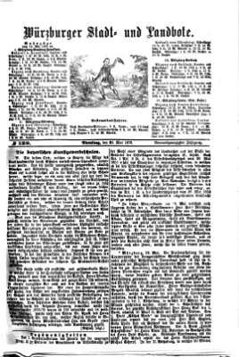 Würzburger Stadt- und Landbote Dienstag 30. Mai 1876