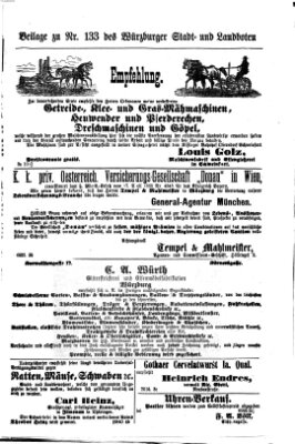 Würzburger Stadt- und Landbote Samstag 3. Juni 1876