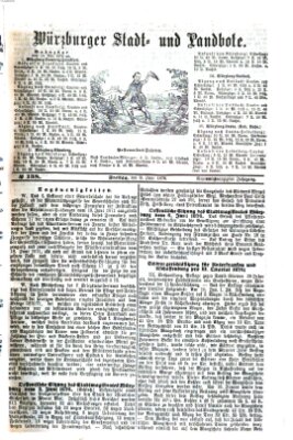 Würzburger Stadt- und Landbote Freitag 9. Juni 1876