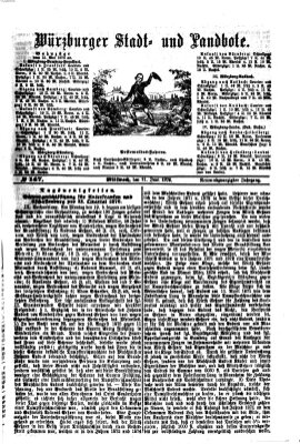 Würzburger Stadt- und Landbote Mittwoch 21. Juni 1876