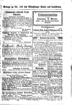 Würzburger Stadt- und Landbote Freitag 23. Juni 1876