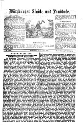 Würzburger Stadt- und Landbote Samstag 24. Juni 1876