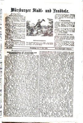 Würzburger Stadt- und Landbote Dienstag 27. Juni 1876