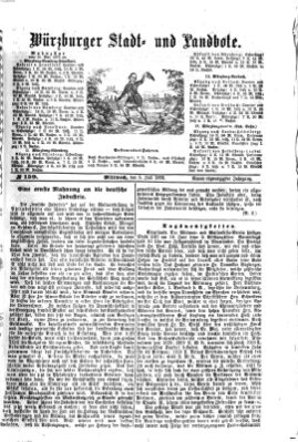 Würzburger Stadt- und Landbote Mittwoch 5. Juli 1876