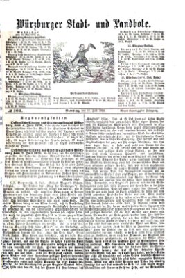 Würzburger Stadt- und Landbote Dienstag 11. Juli 1876