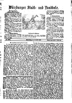 Würzburger Stadt- und Landbote Samstag 15. Juli 1876