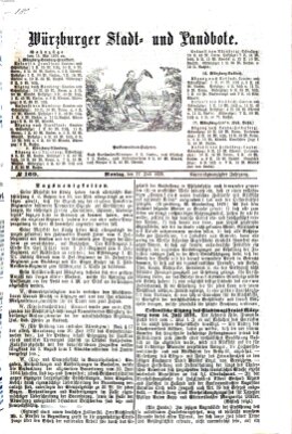 Würzburger Stadt- und Landbote Montag 17. Juli 1876