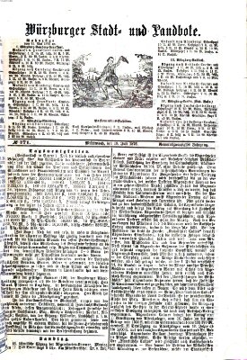 Würzburger Stadt- und Landbote Mittwoch 19. Juli 1876