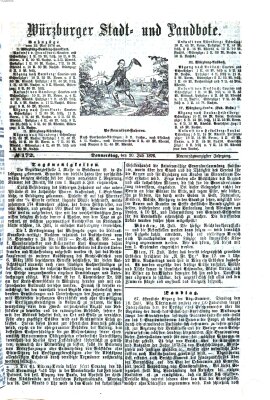 Würzburger Stadt- und Landbote Donnerstag 20. Juli 1876