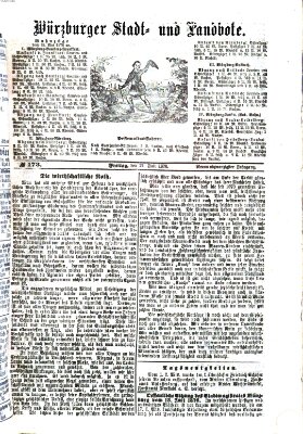 Würzburger Stadt- und Landbote Freitag 21. Juli 1876