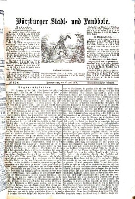 Würzburger Stadt- und Landbote Donnerstag 27. Juli 1876