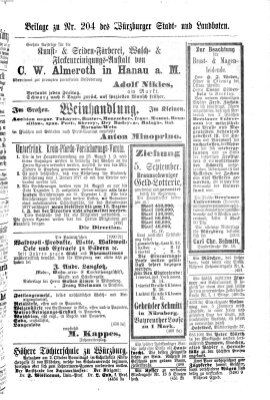 Würzburger Stadt- und Landbote Samstag 26. August 1876