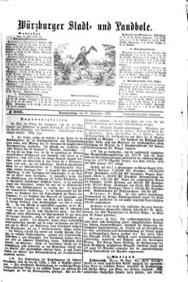 Würzburger Stadt- und Landbote Donnerstag 28. September 1876