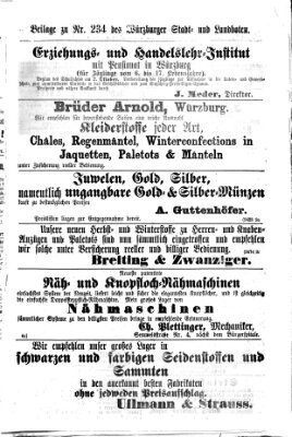 Würzburger Stadt- und Landbote Samstag 30. September 1876