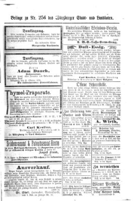 Würzburger Stadt- und Landbote Donnerstag 26. Oktober 1876