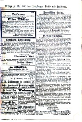 Würzburger Stadt- und Landbote Dienstag 31. Oktober 1876