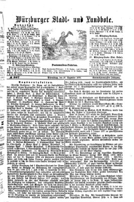 Würzburger Stadt- und Landbote Dienstag 26. Dezember 1876