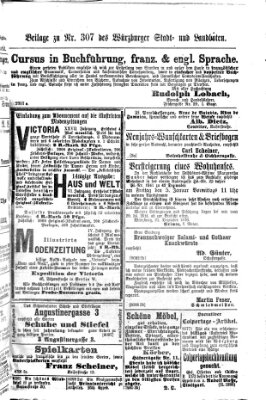 Würzburger Stadt- und Landbote Dienstag 26. Dezember 1876