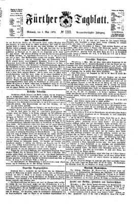 Fürther Tagblatt Mittwoch 3. Mai 1876