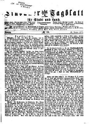 Lindauer Tagblatt für Stadt und Land Sonntag 16. Januar 1876