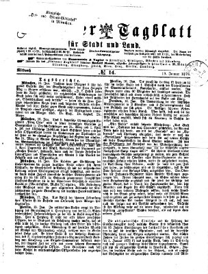 Lindauer Tagblatt für Stadt und Land Mittwoch 19. Januar 1876