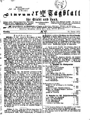 Lindauer Tagblatt für Stadt und Land Samstag 22. Januar 1876