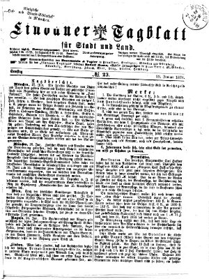 Lindauer Tagblatt für Stadt und Land Samstag 29. Januar 1876