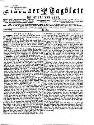 Lindauer Tagblatt für Stadt und Land Donnerstag 10. Februar 1876