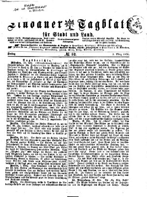 Lindauer Tagblatt für Stadt und Land Freitag 3. März 1876