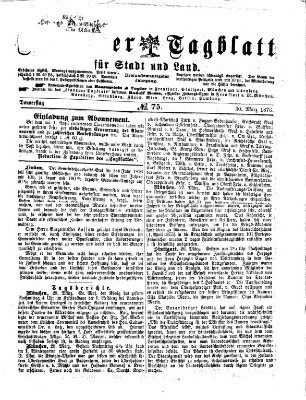 Lindauer Tagblatt für Stadt und Land Donnerstag 30. März 1876