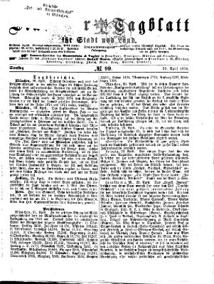 Lindauer Tagblatt für Stadt und Land Samstag 29. April 1876