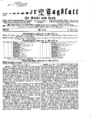 Lindauer Tagblatt für Stadt und Land Mittwoch 17. Mai 1876