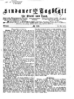 Lindauer Tagblatt für Stadt und Land Mittwoch 24. Mai 1876