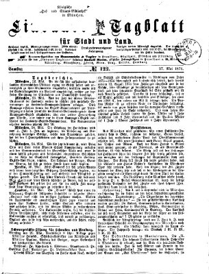 Lindauer Tagblatt für Stadt und Land Samstag 27. Mai 1876