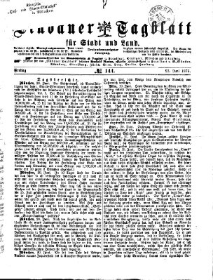 Lindauer Tagblatt für Stadt und Land Freitag 23. Juni 1876