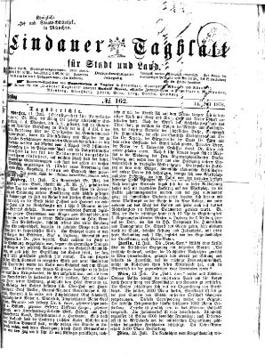 Lindauer Tagblatt für Stadt und Land Freitag 14. Juli 1876