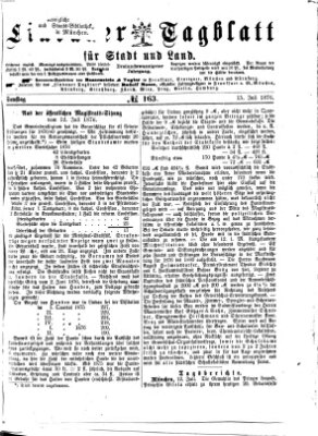 Lindauer Tagblatt für Stadt und Land Samstag 15. Juli 1876