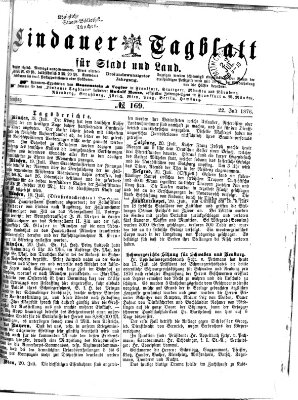 Lindauer Tagblatt für Stadt und Land Samstag 22. Juli 1876